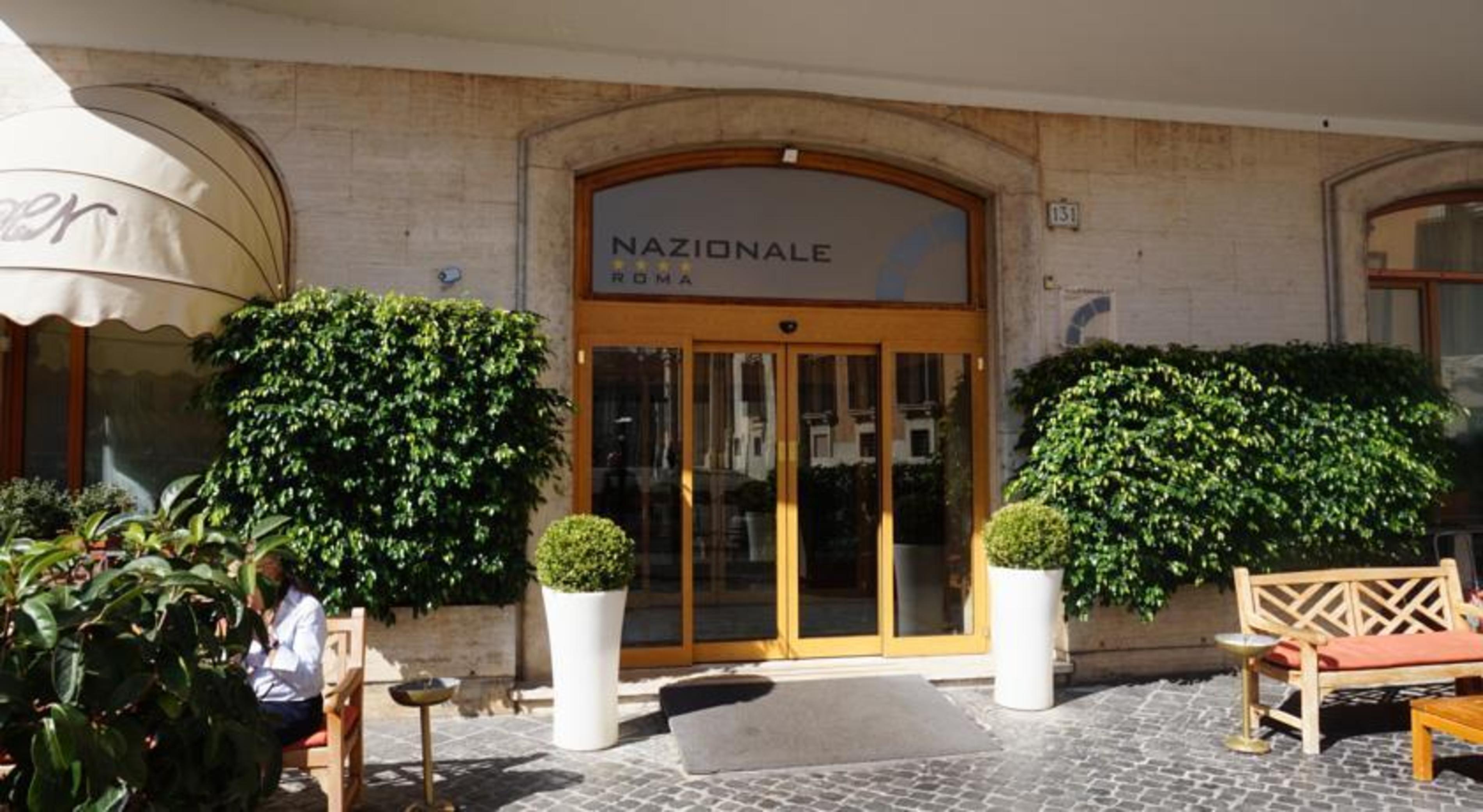 Hotel Nazionale Rome Buitenkant foto